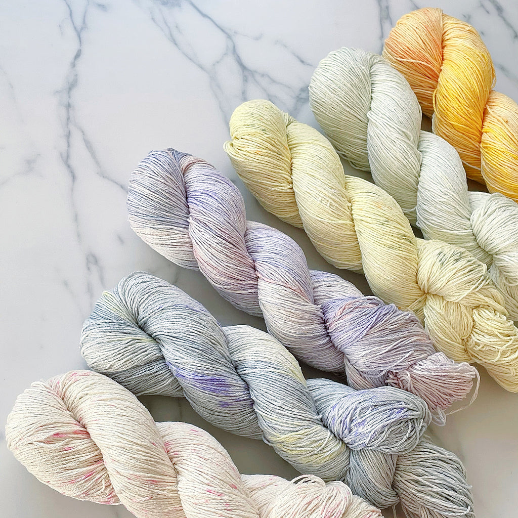 手染め毛糸 mythica Fibres Rustic Silk セット手染めソックヤーン