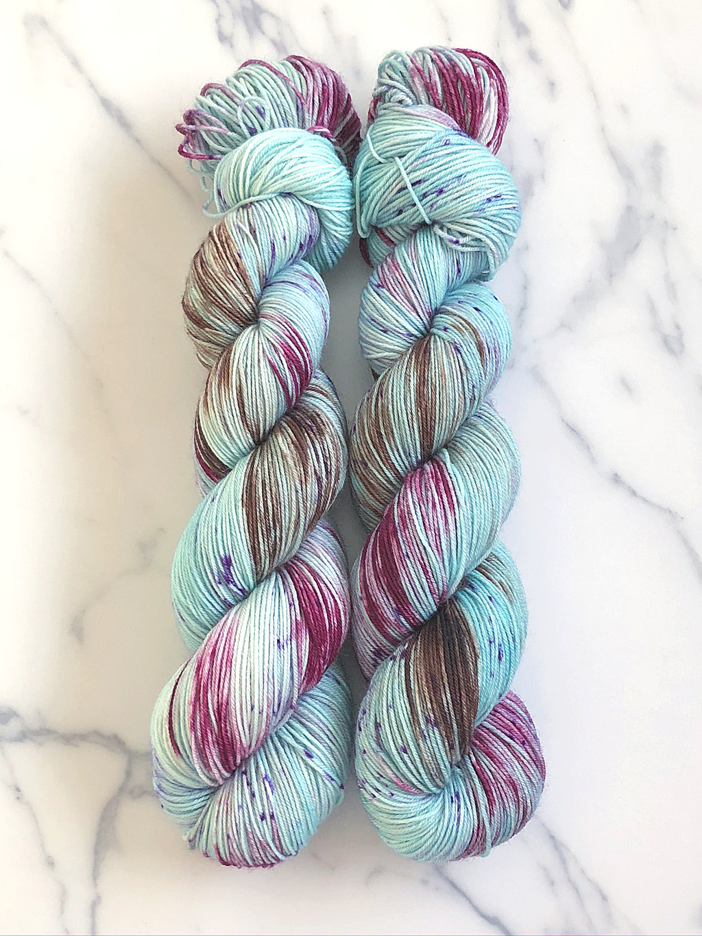 Mermaid Goes to a Mountain - MM Sock